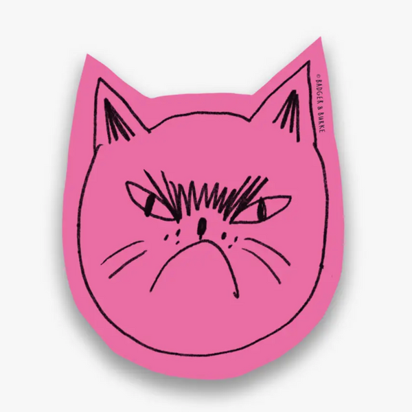 Snitty Kitty Sticker