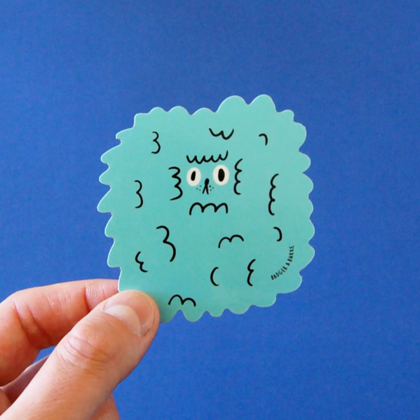 Fluffball Sticker