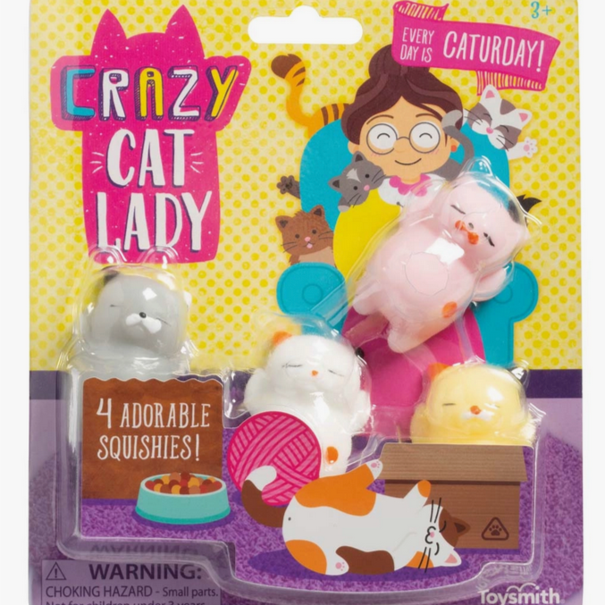 Crazy Cat Lady Squishies