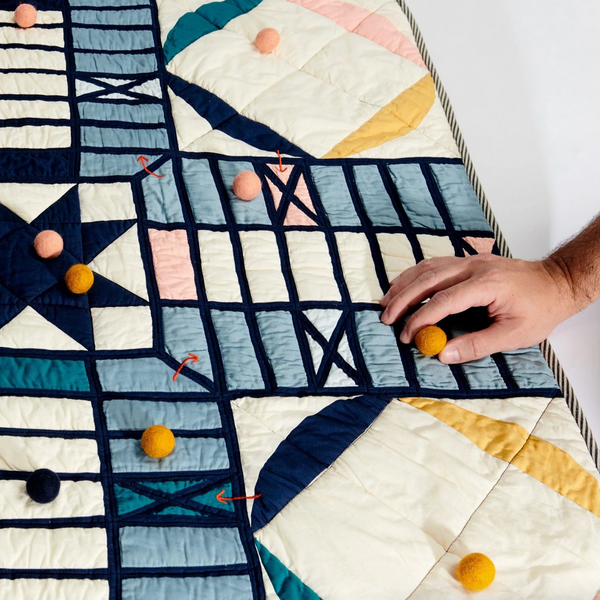 Cross and Circle Quilt