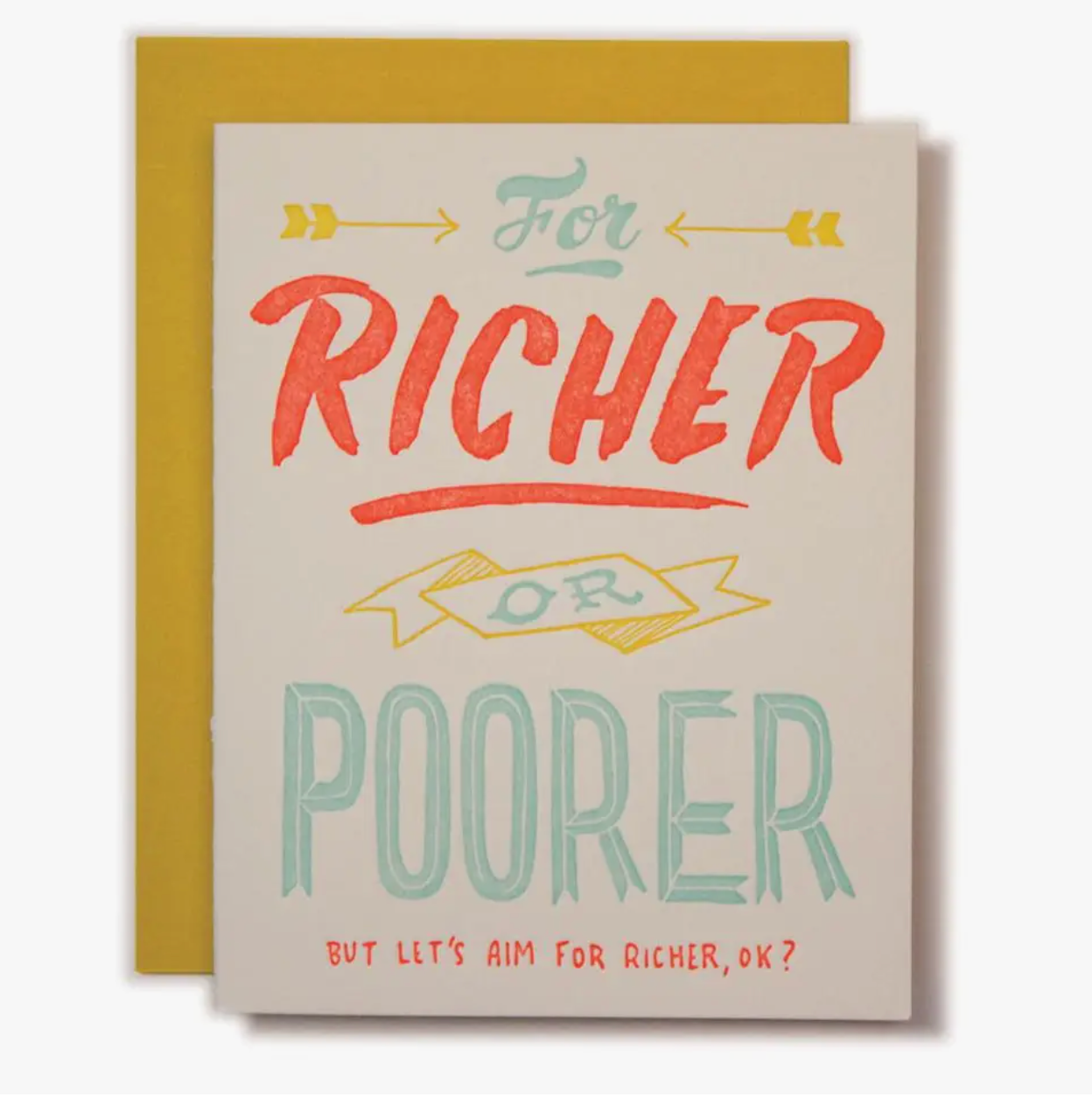 For Richer Or Poorer -wedding/congrats