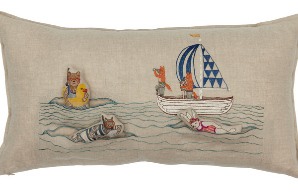 Swimmers Pocket Pillow