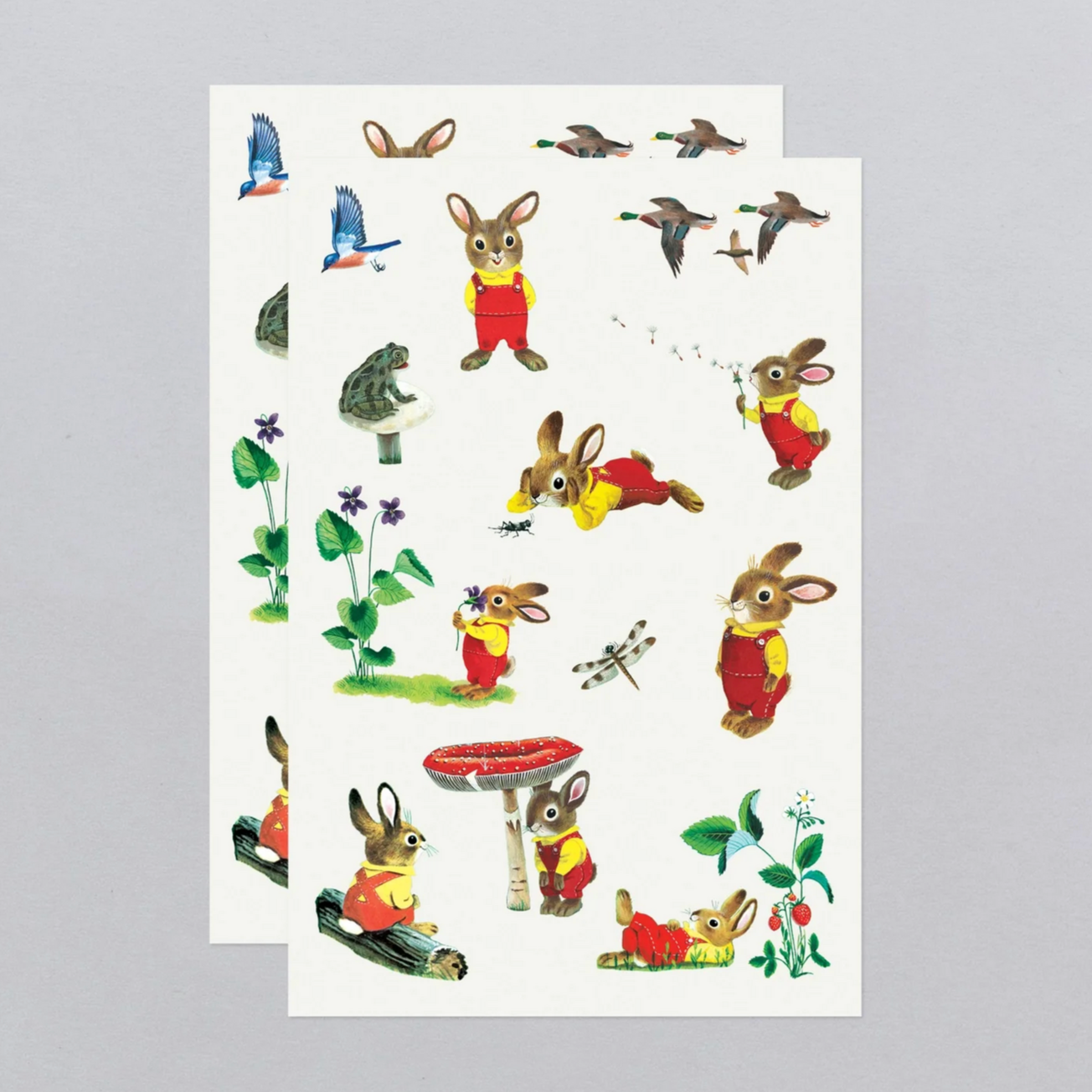 I am a Bunny Tattoo Sheet - Richard Scarry