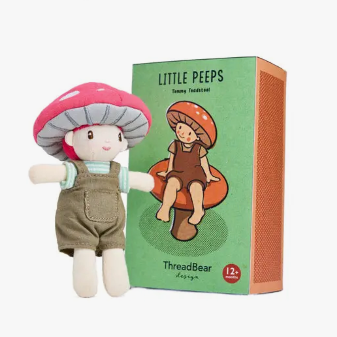 Little Peeps Tommy Toadstool Doll 1yr+