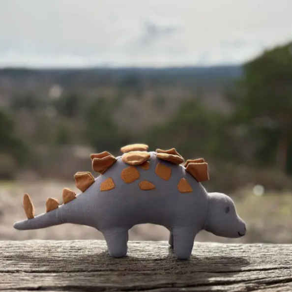 Steggy Linen Dinosaur Toy