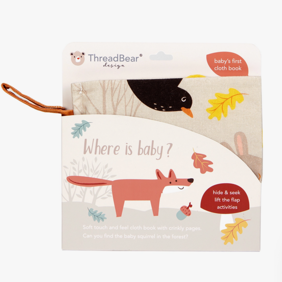 Where Is Baby Fabric Activity Book