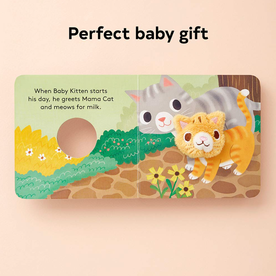 Baby Kitten Finger Puppet Book