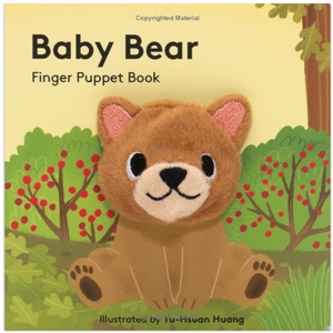 Baby Bear Finger Puppet Book 0-3 yrs