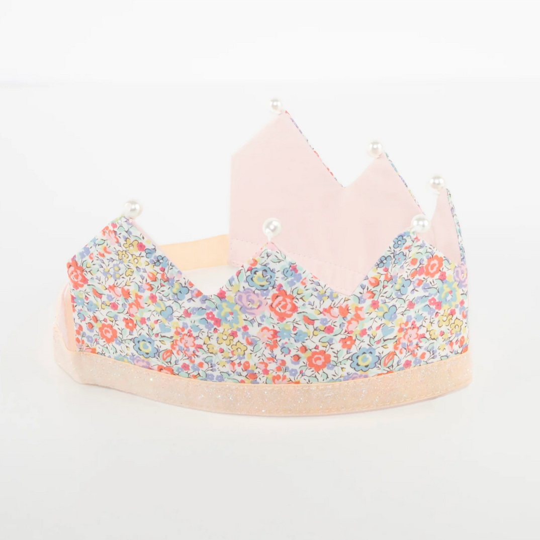 Floral & Pearl Liberty Party Crown