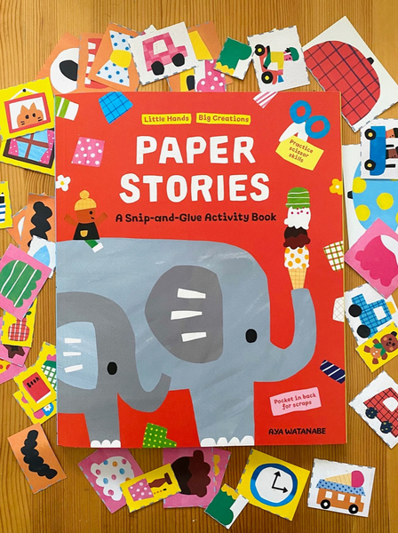 Paper Stories: A Snip and Glue Activity Book (4-8yrs)