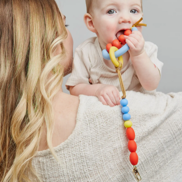 Primary Arch Ring Teether + Clip Set