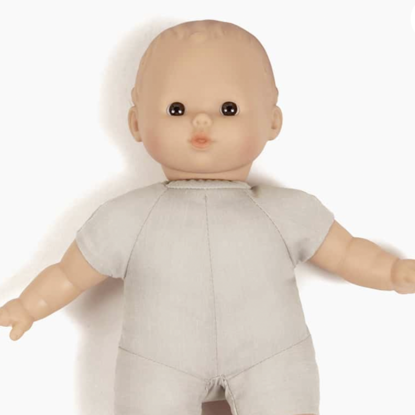 Baby Doll - Lucien Vintage Doll -carmel eyes 28cm/11in