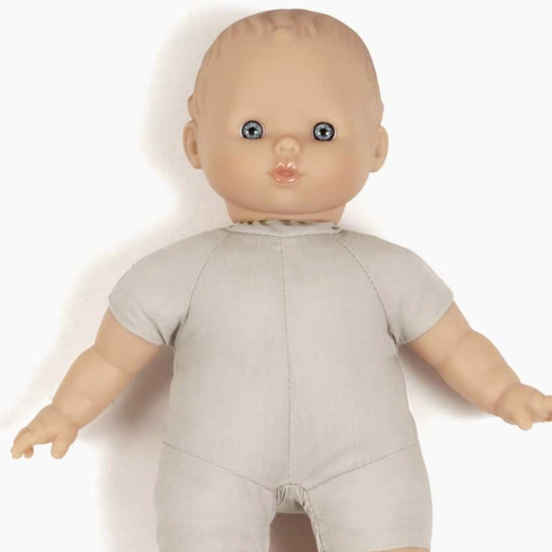 Minikane Claire Vintage Doll -grey blue eyes 28cm/11in