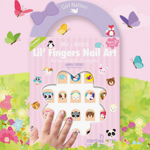 Lil' Fingers Nail Art- Animal Friends (3-7yrs)