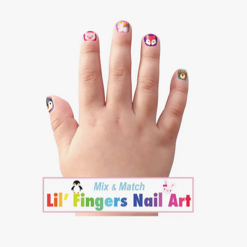 Lil' Fingers Nail Art- Animal Friends (3-7yrs)