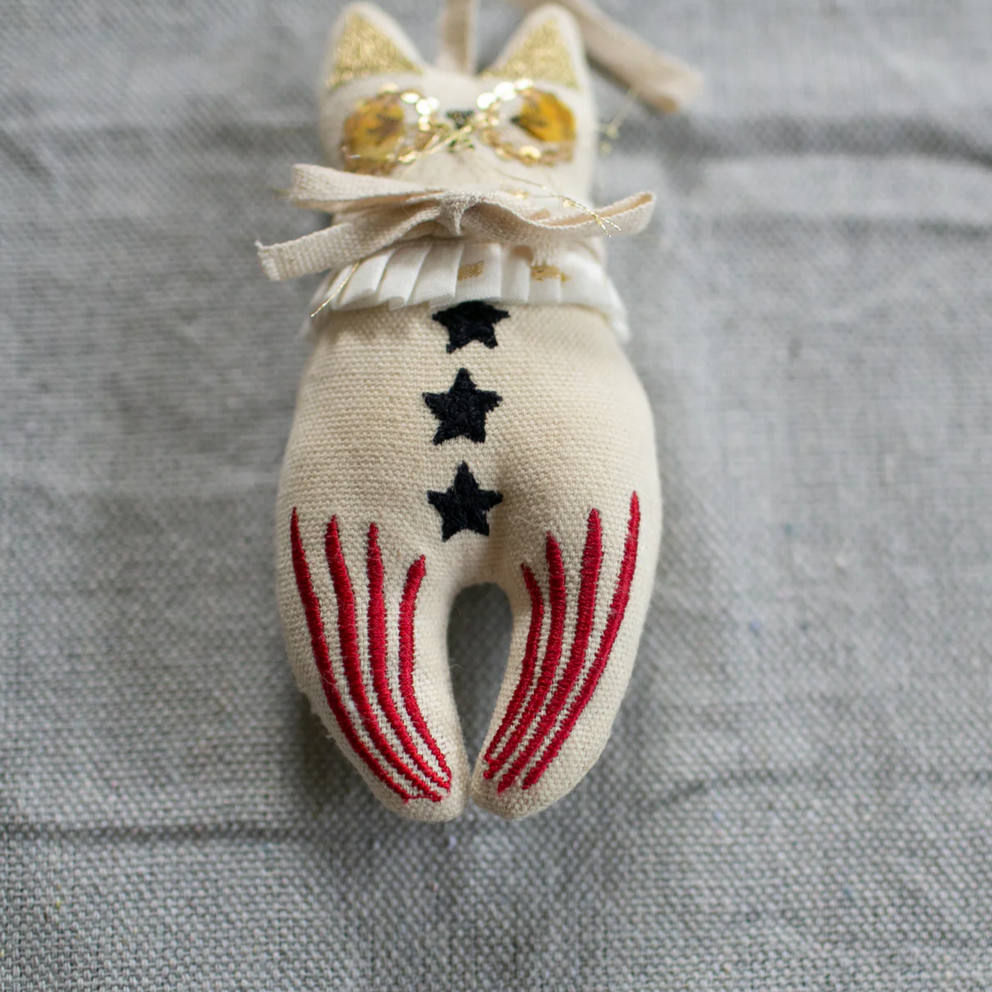 Rocket Cat -scented Ornament