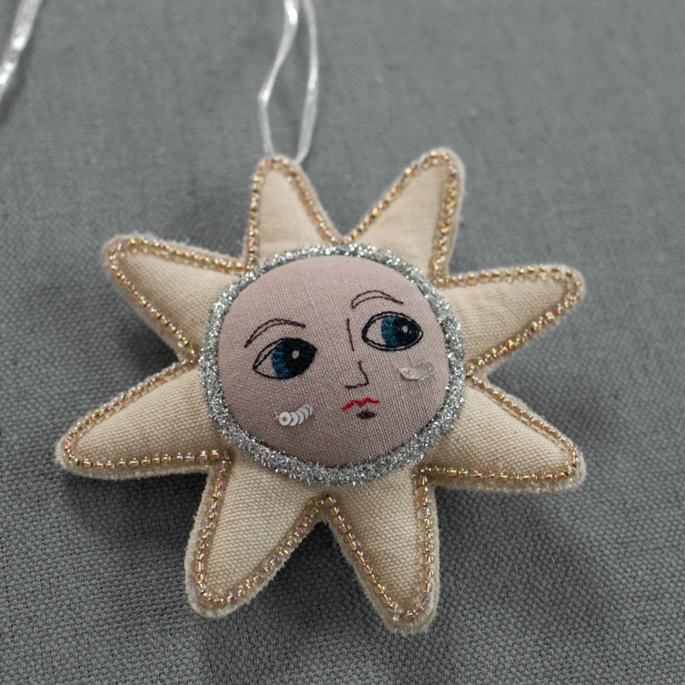 Baby Star Cotton Ornament