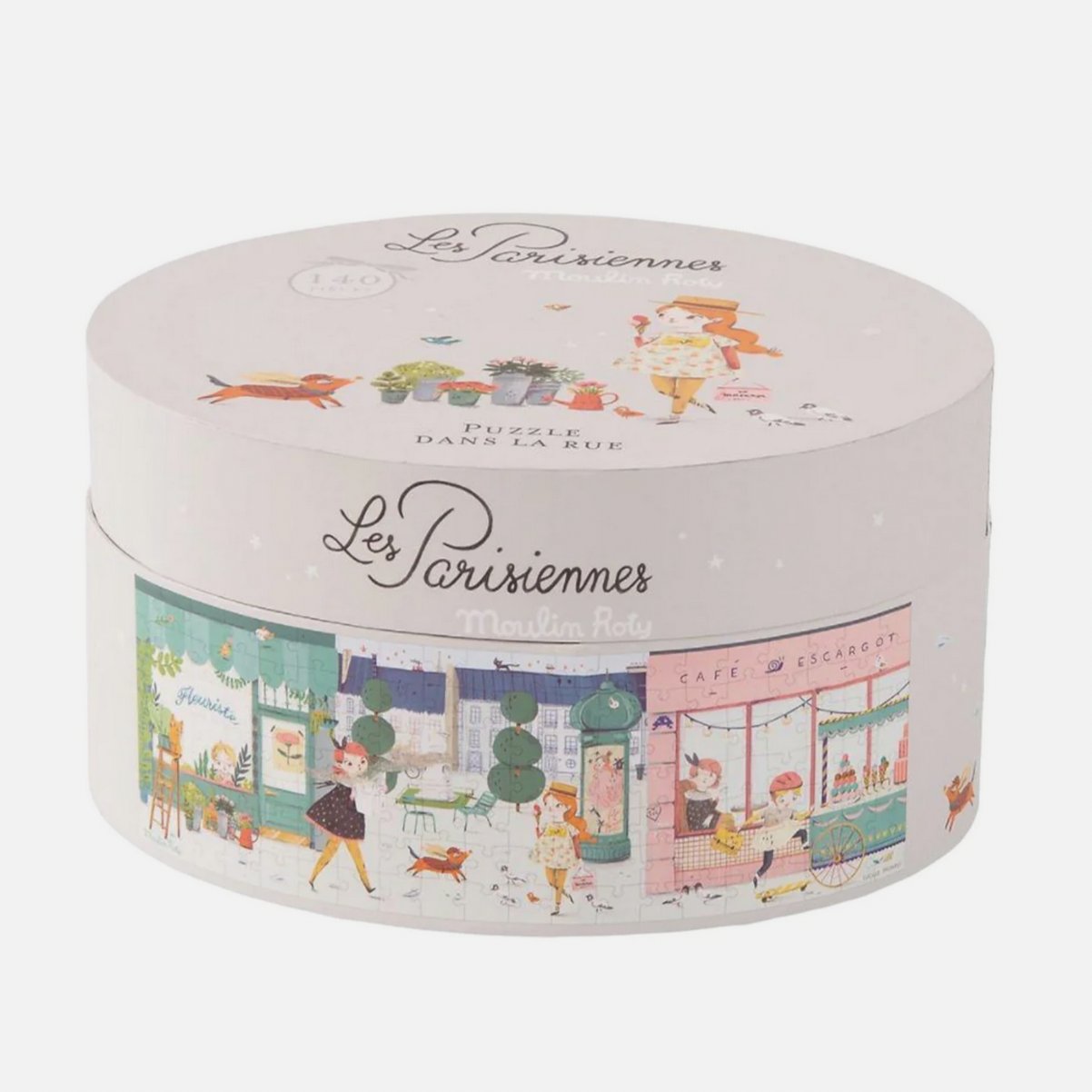 A Parisian Street Puzzle by Moulin Roty 140pcs