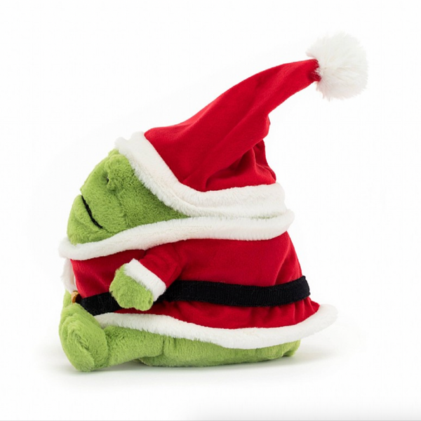 Jellycat Santa Ricky Rain Frog