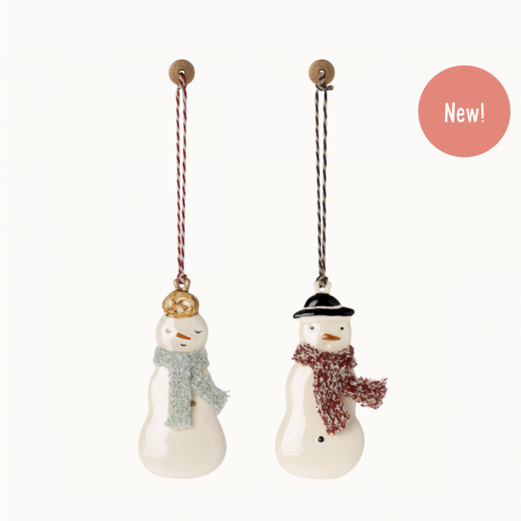 Maileg Metal Ornament Snowman