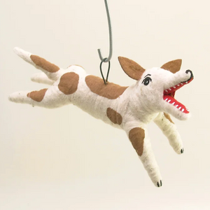 Barking Dog Ornament Figure