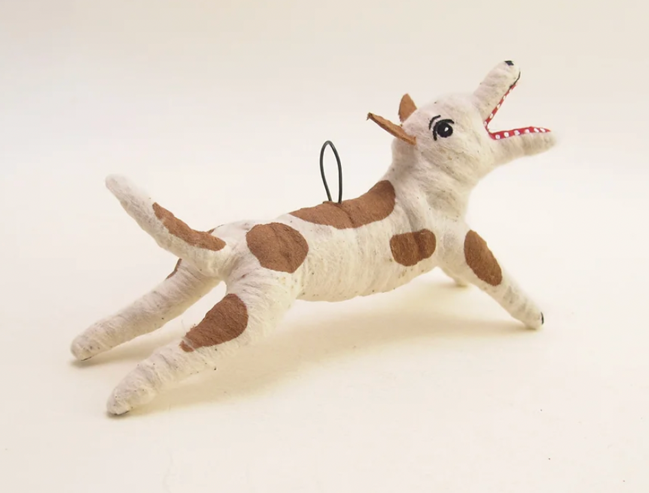 Barking Dog Ornament Figure