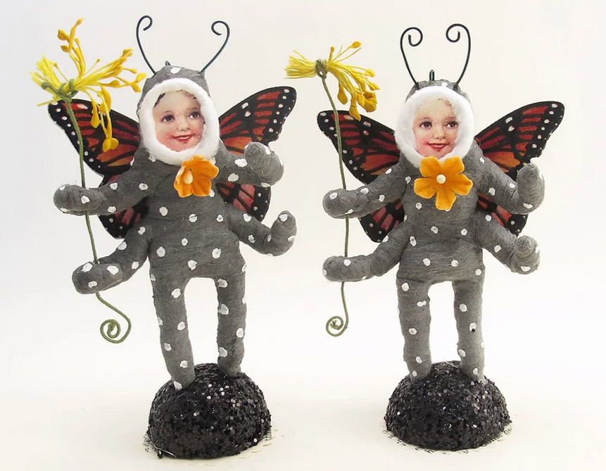 Monarch Butterfly Child Figure