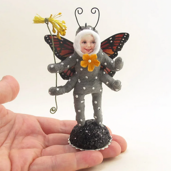 Monarch Butterfly Child Figure