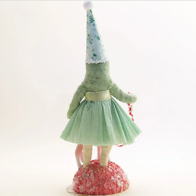 Fawn Walk Figure (Green Dress)