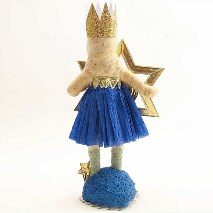 Star Of David Hanukkah Girl Figure