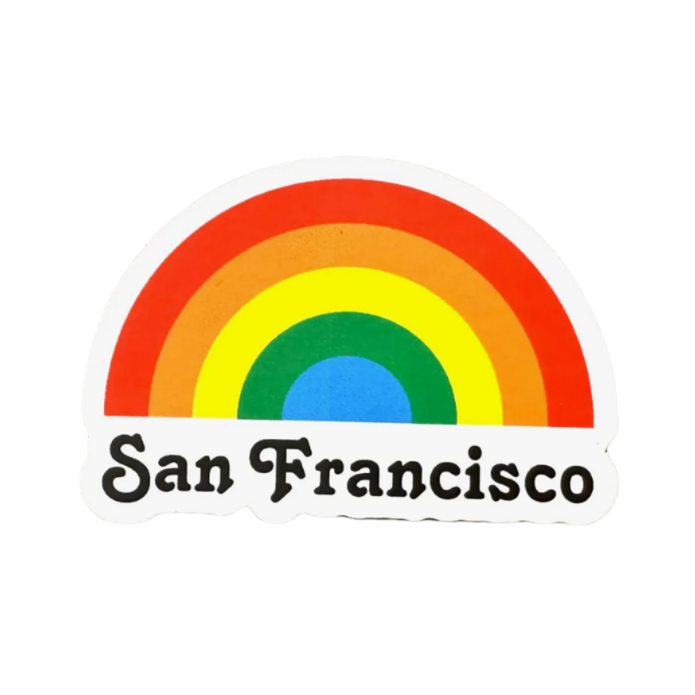 San Francisco Rainbow Sticker