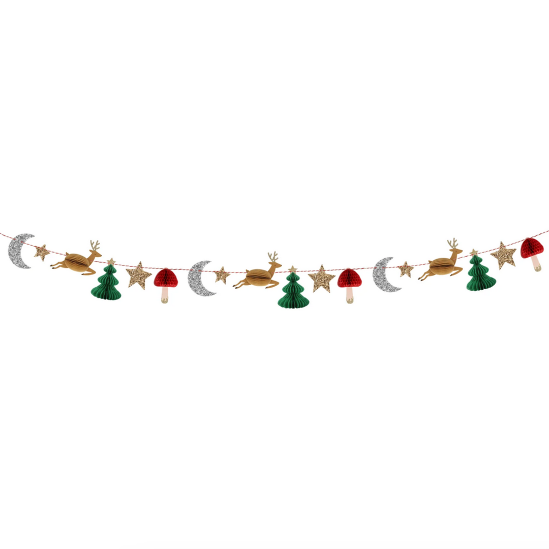 Honeycomb Festive Icon Garland