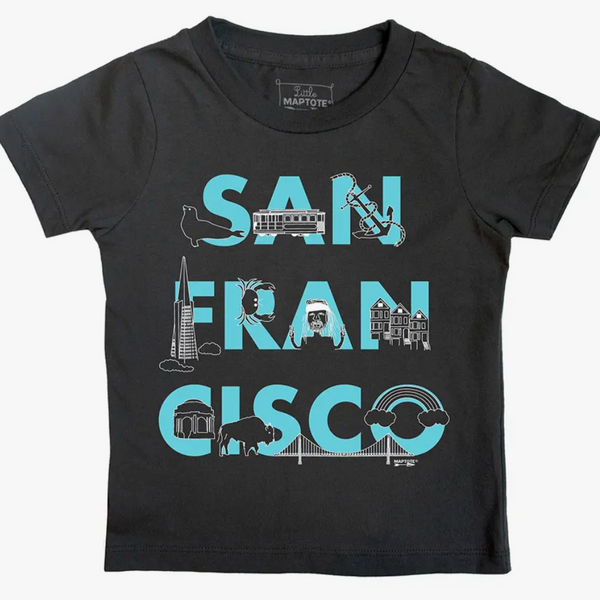 San Francisco Font Toddler Tee
