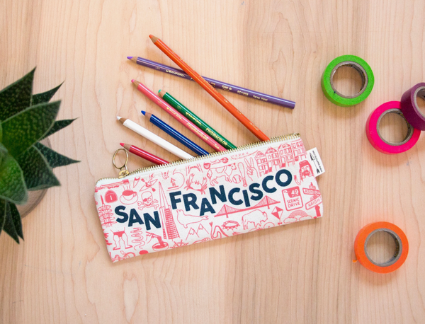 San Francisco Pencil Pouch