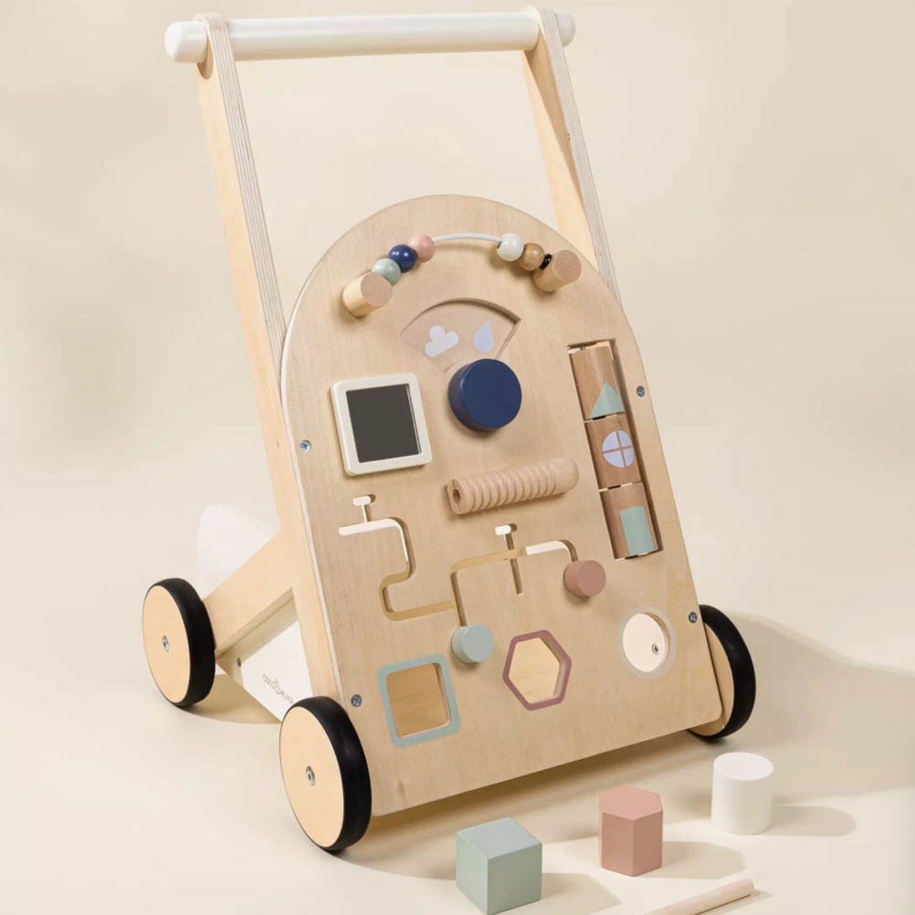 Wooden Activity Walker (10mos-3yrs)