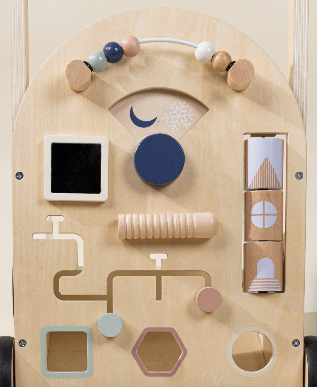 Wooden Activity Walker (10mos-3yrs)