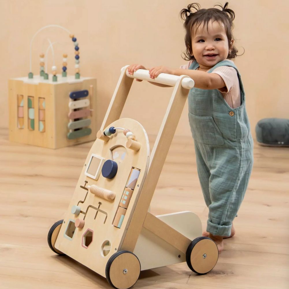 Wooden Activity Walker (10mos-3yrs)