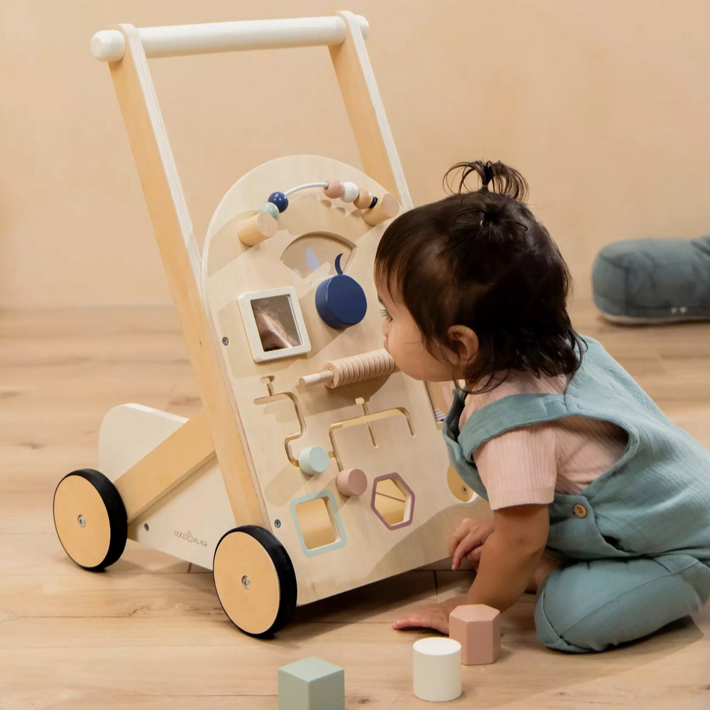 Wooden Activity Walker (10mos-3yrs)