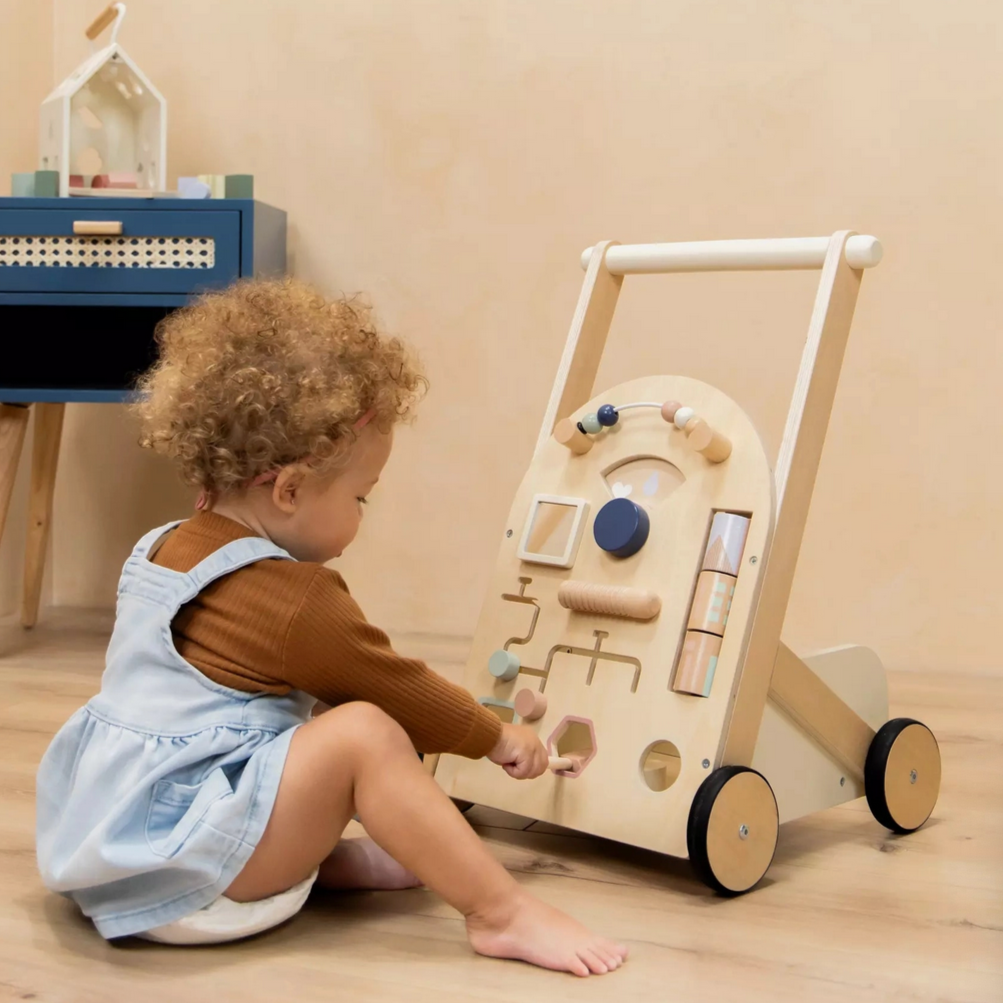 Wooden Activity Walker (10mos-3yrs)