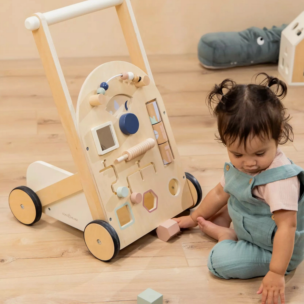 Wooden Activity Walker (10mos-3yrs)
