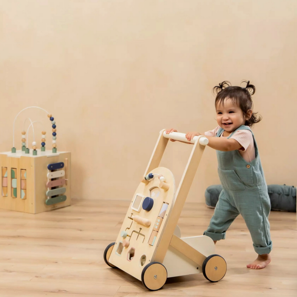Wooden Activity Walker (10mos-3yrs)