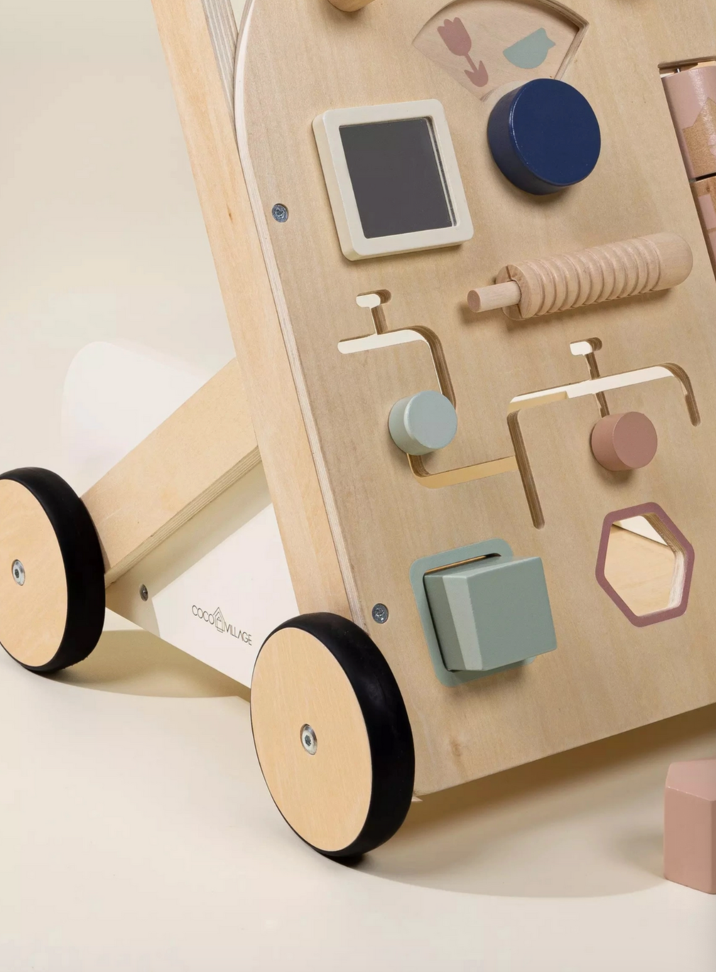 Wooden Activity Walker (10mos-3yrs)