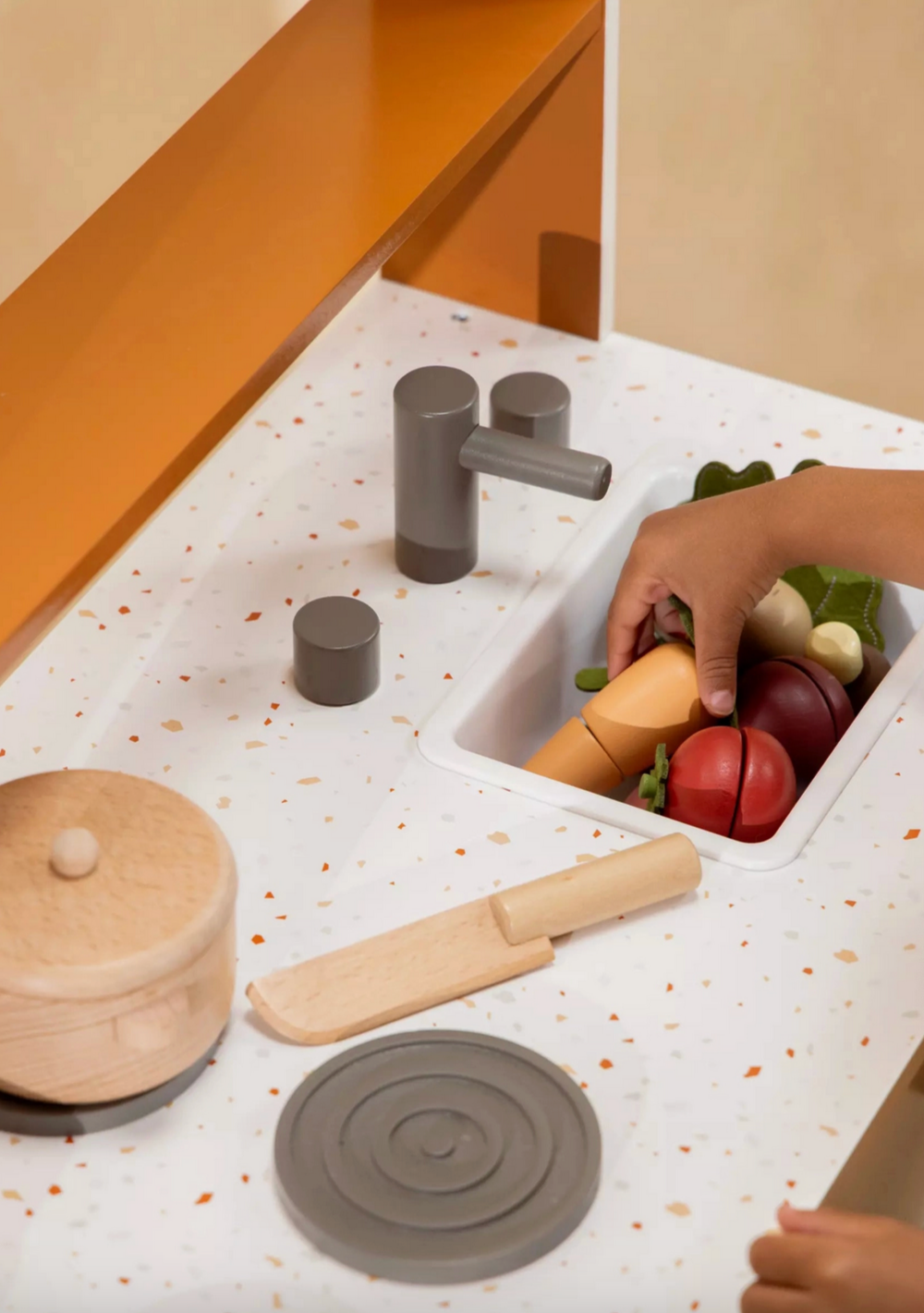 Wooden Play Kitchen