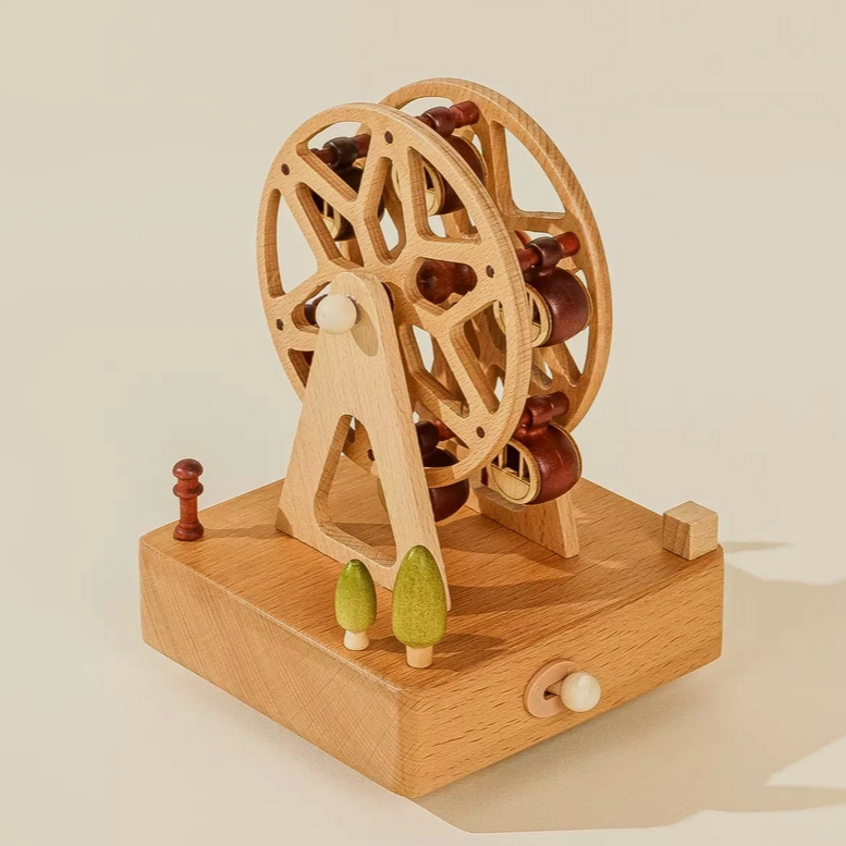 Wooden Music Box - Ferris Wheel