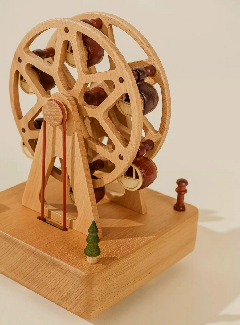 Wooden Music Box - Ferris Wheel