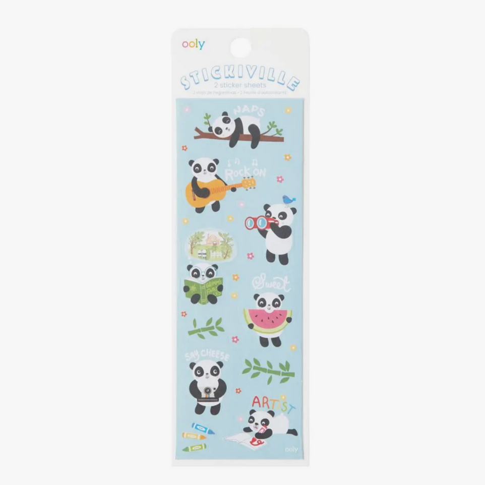 Stickiville Playful Pandas