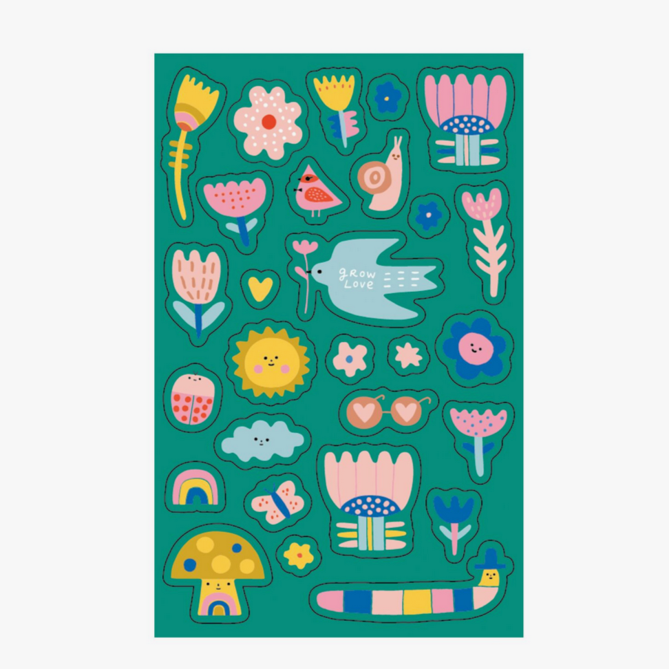 Stickiville Stickers X Suzy Ultman: Garden of Love