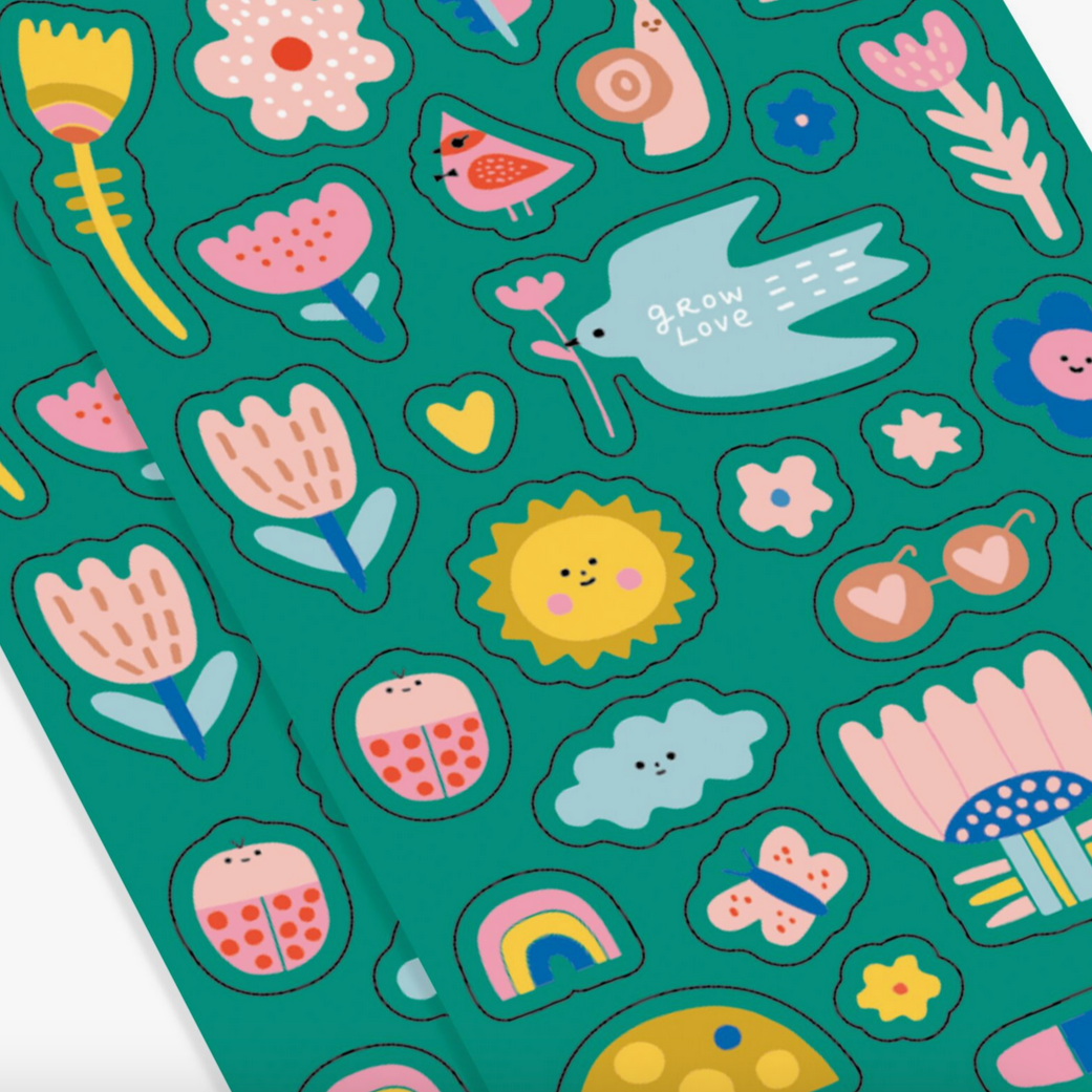 Stickiville Stickers X Suzy Ultman: Garden of Love