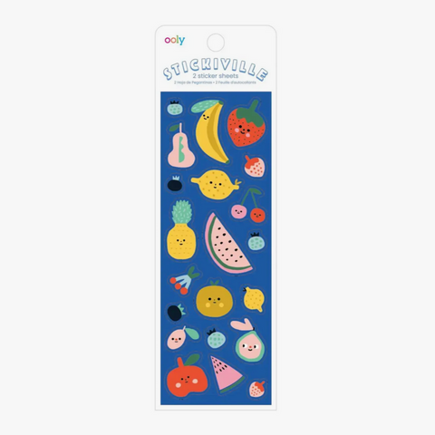 Stickiville Stickers X Suzy Ultman: Fruit Salad - Skinny