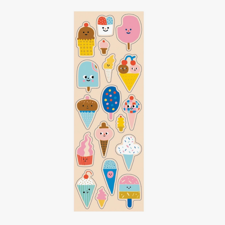 Stickiville Stickers X Suzy Ultman: Ice Cream - Skinny